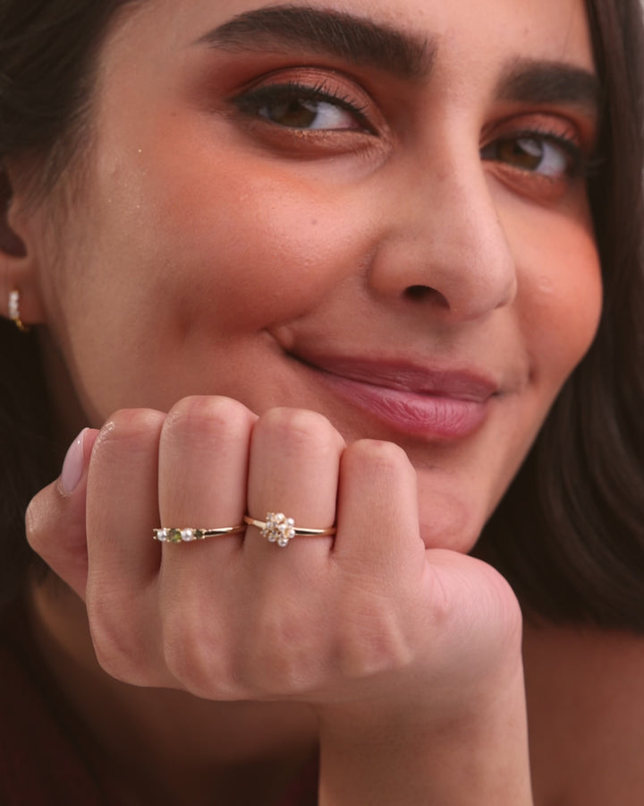 Elasisters Dora and Lorena Stacking Ring