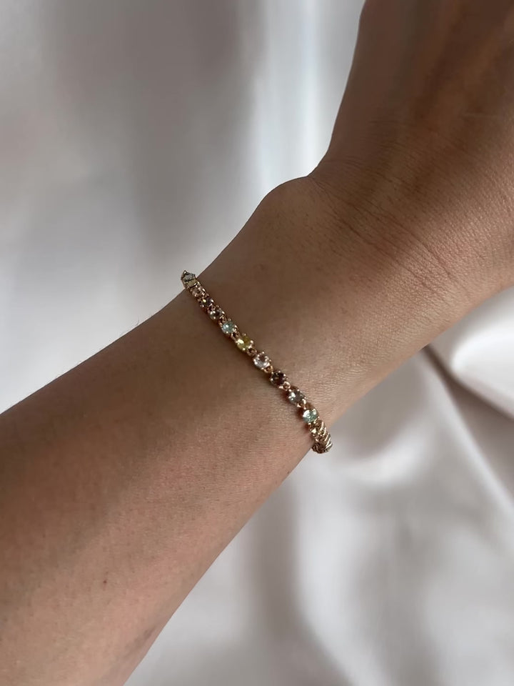 Elasisters Aura Tennis Bracelet