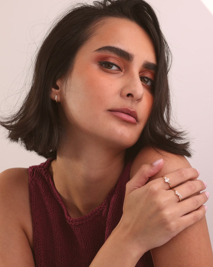 Elasisters Anika and Kaya Stackable Rings