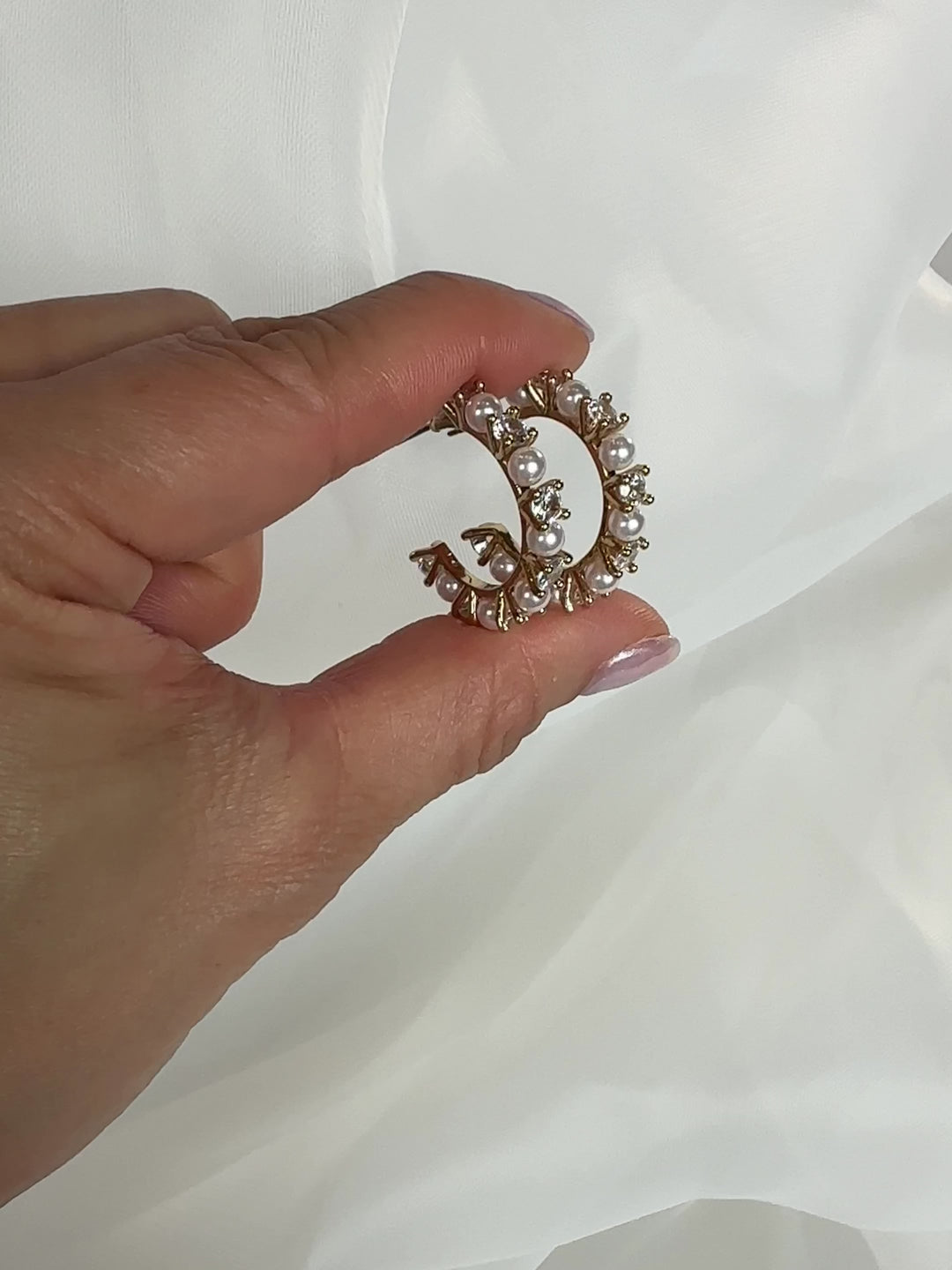 Elasisters Prive Hoop Earrings