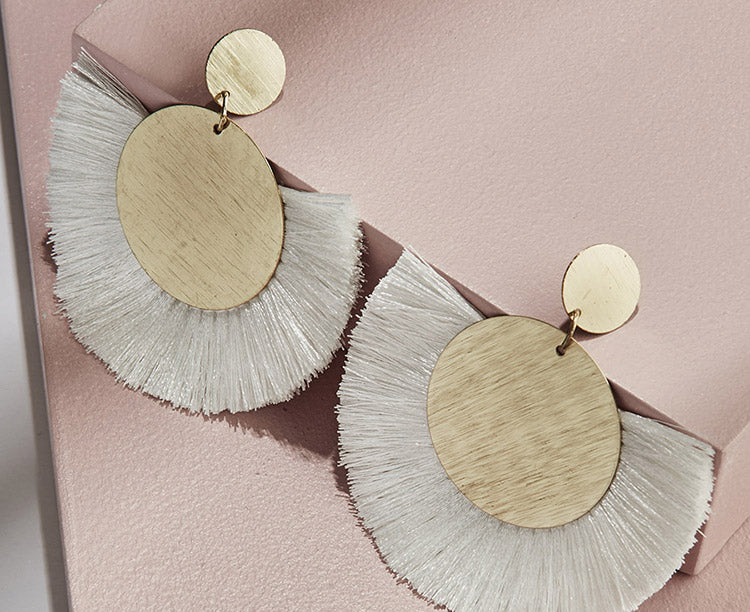 Elasisters Tropez Fringe Earrings