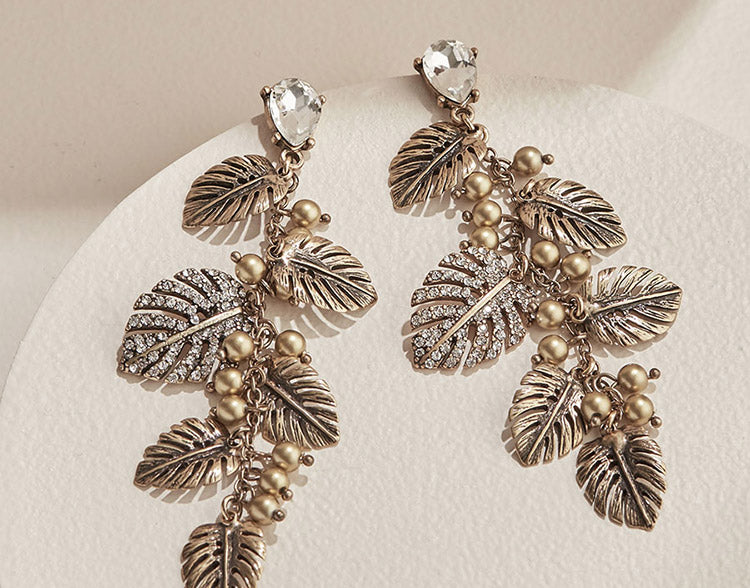 Elasisters In the Tropics Statement Earrings
