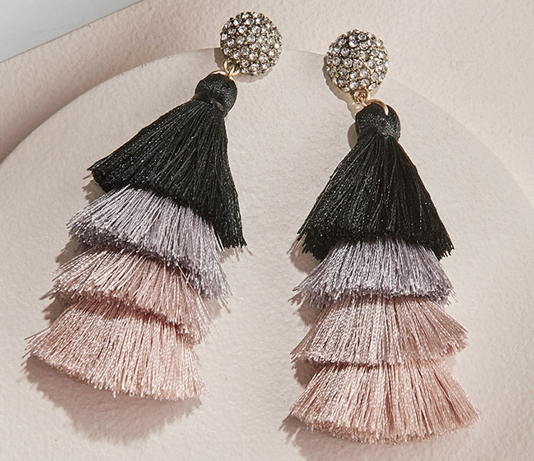 Elasisters Savannah Tassel Earrings