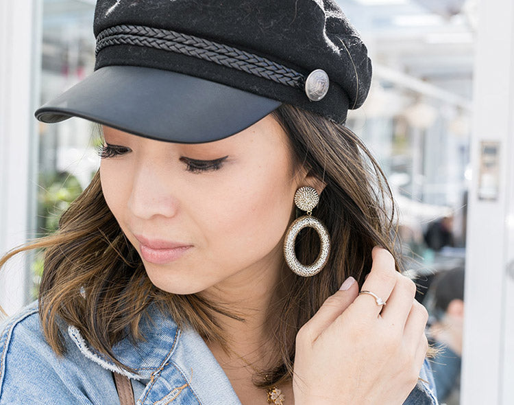 Elasisters Aruba Shimmer Statement Earrings