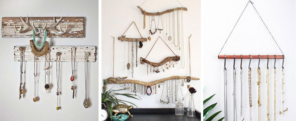 DIY Necklace Organizer