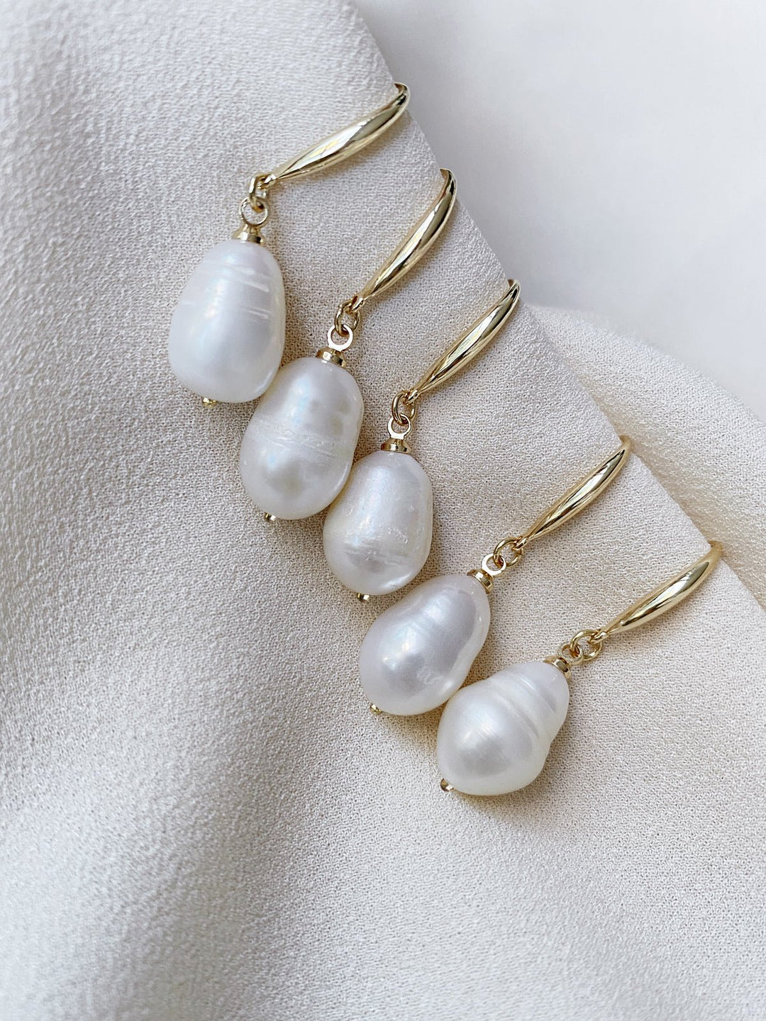Elasisters Prado Freshwater Pearl Drop Earrings