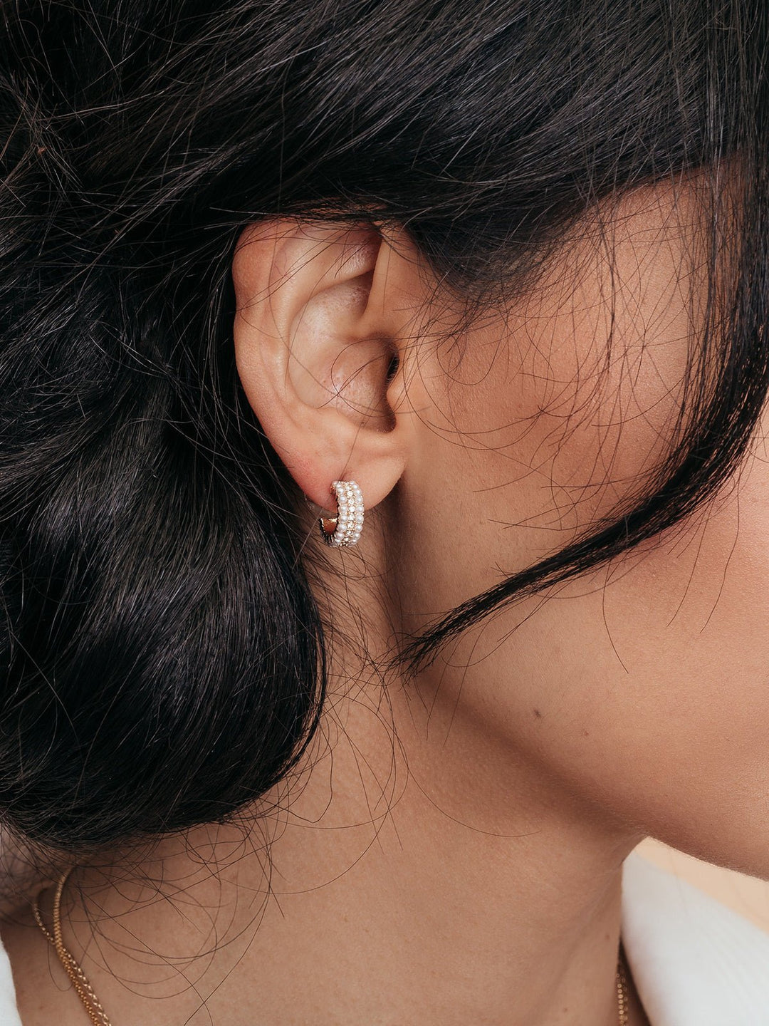 Elasisters Marissa Huggie Hoop Earrings