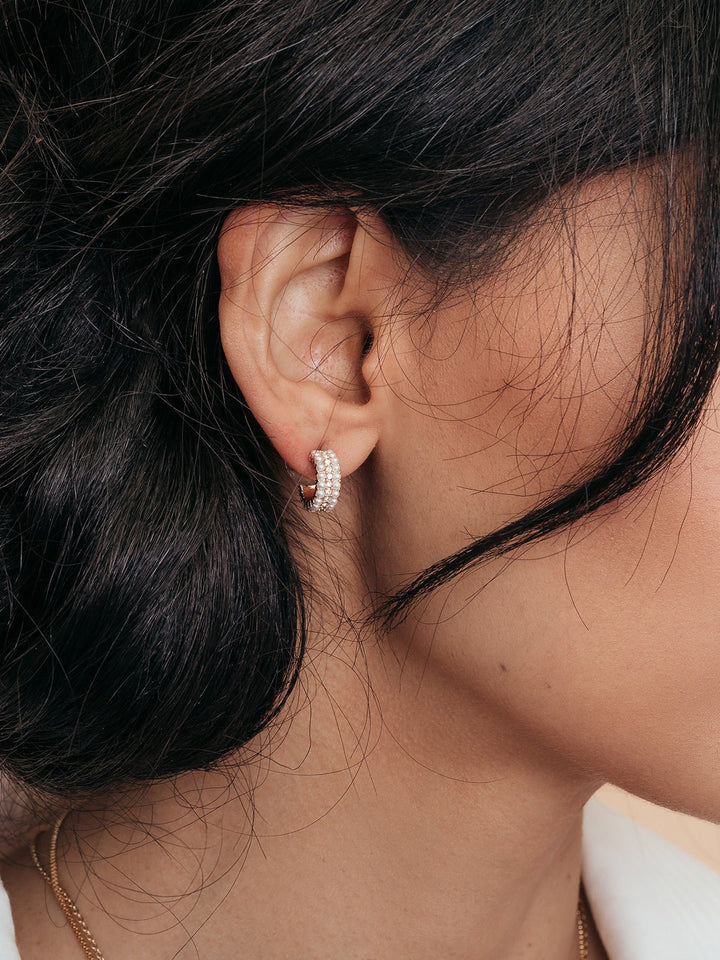 Elasisters Marissa Huggie Hoop Earrings