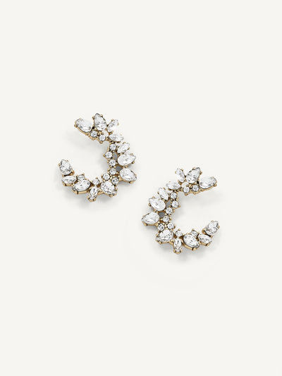 Elasisters Lupe Crescent Studs