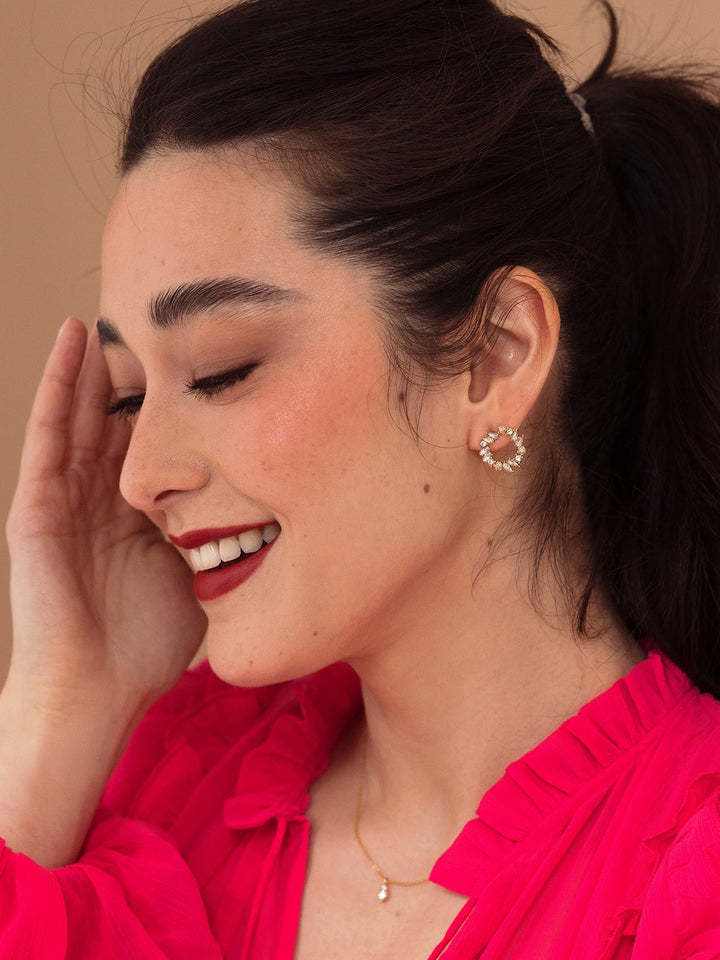 Elasisters Della Stud Earrings