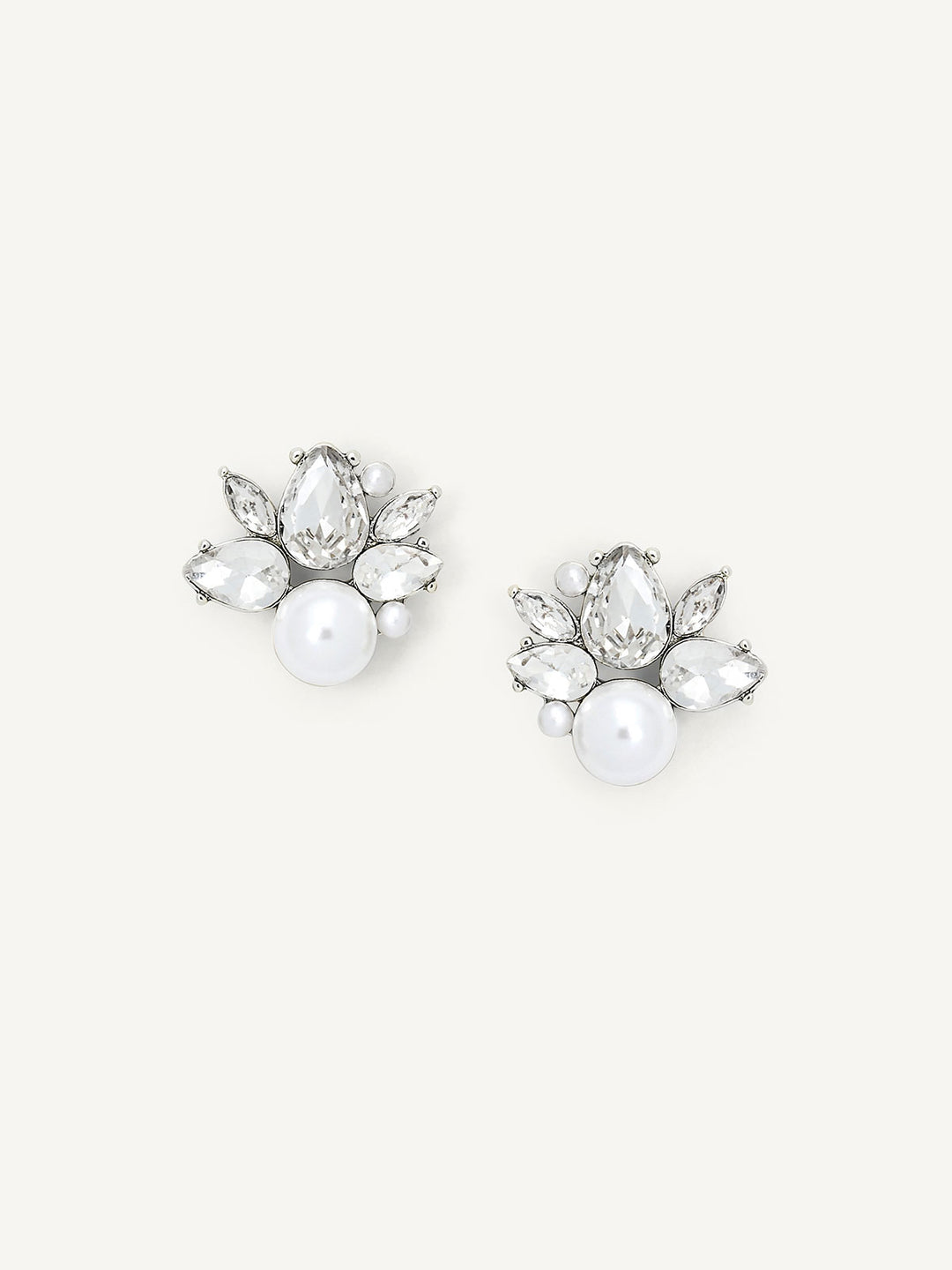 Elasisters Bordeaux Stud Earrings
