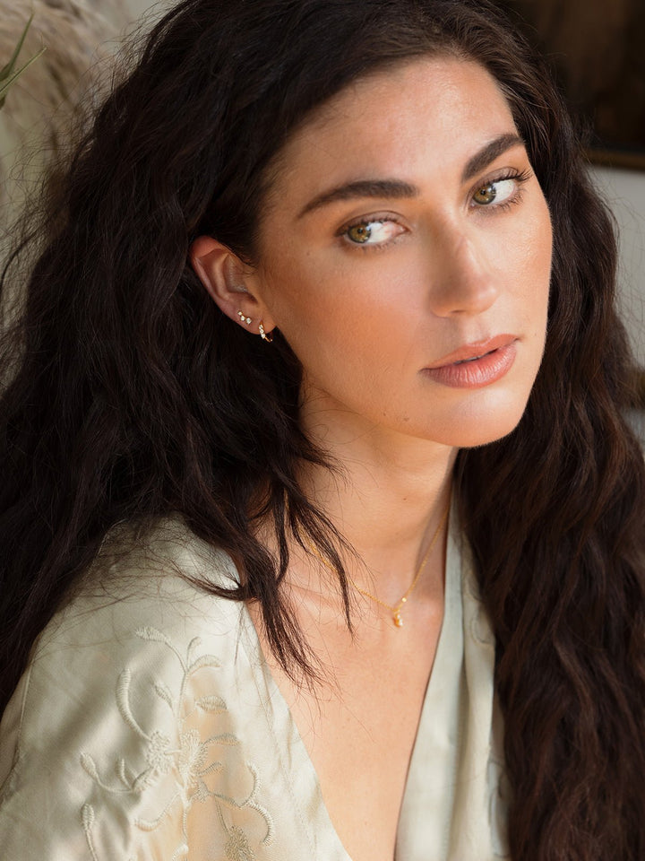 Elasisters Demi-Fine Taryn Hoop Earrings