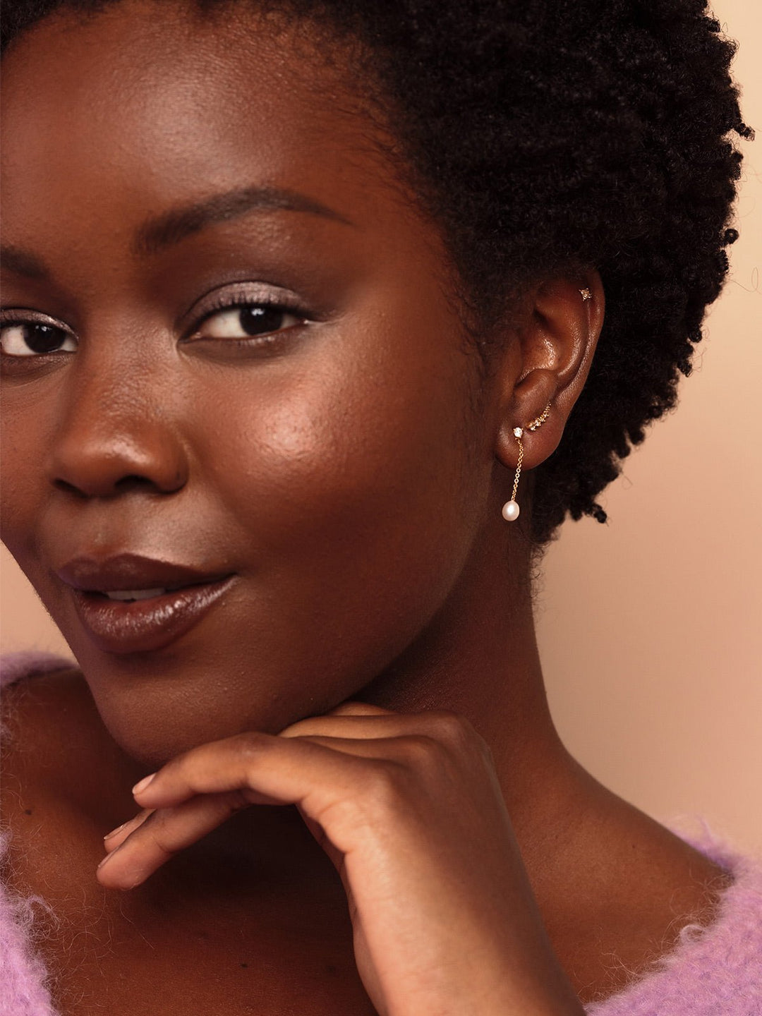 Elasisters Ellis Freshwater Pearl Drop Earrings