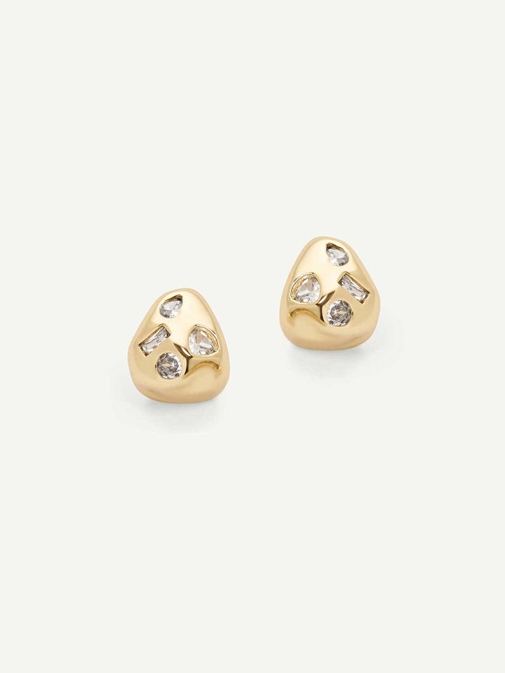 Elasisters Ginny Studs - Gold