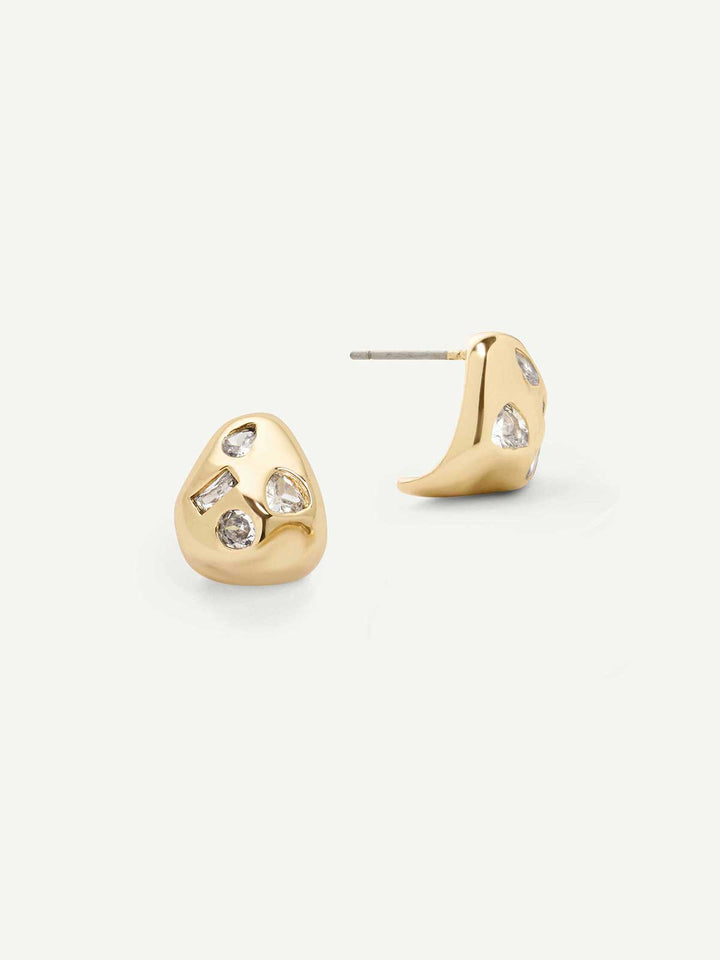 Elasisters Ginny Studs - Gold