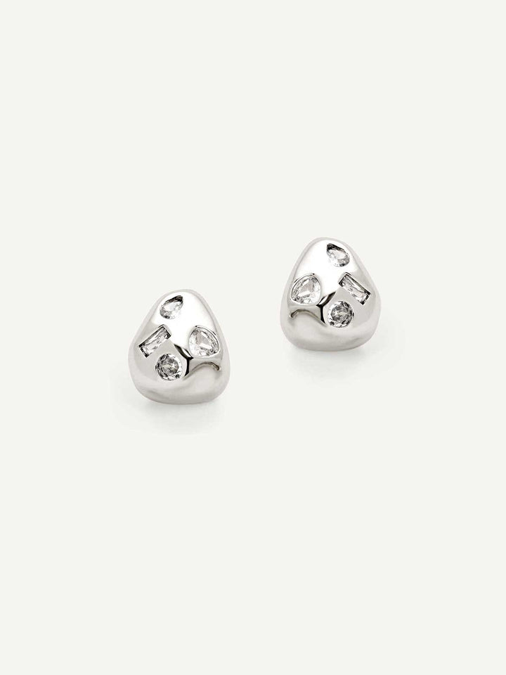 Elasisters Ginny Studs - Silver
