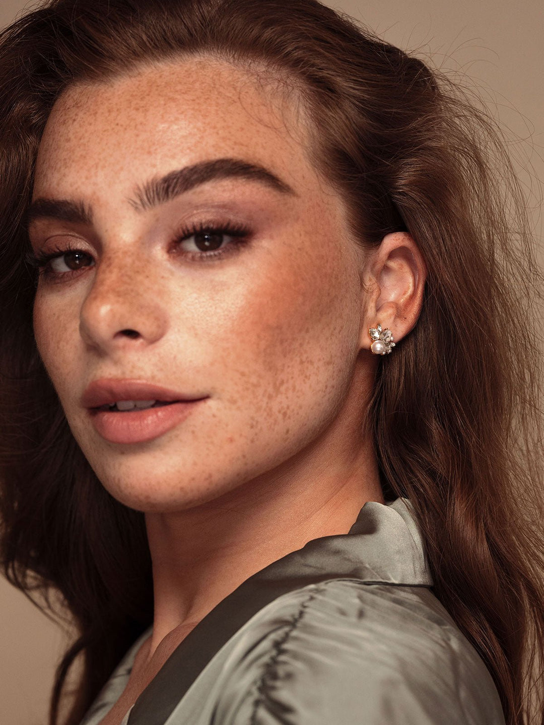 Elasisters Mini Bordeaux Studs