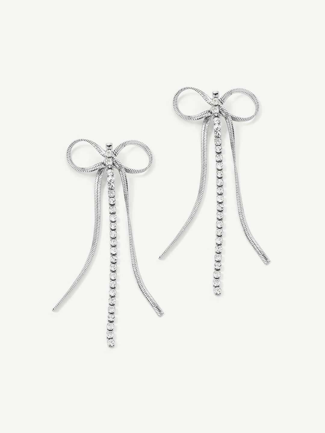 Elasisters Selene Bow Earrings