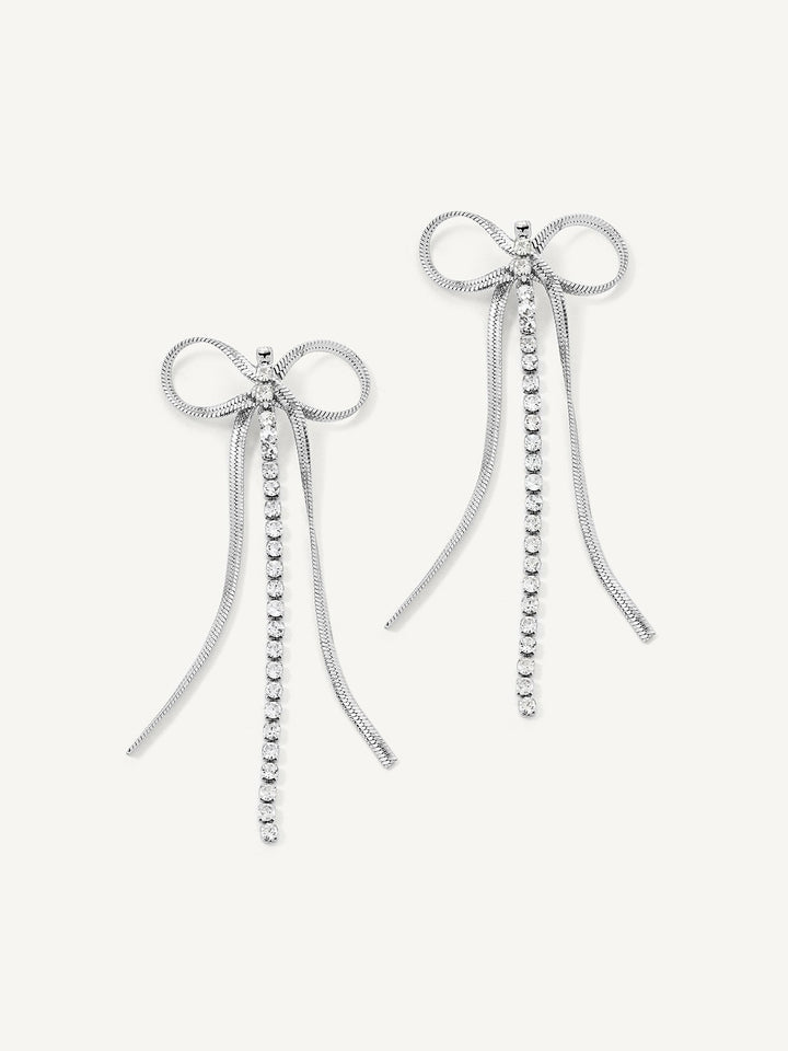 Elasisters Selene Bow Earrings