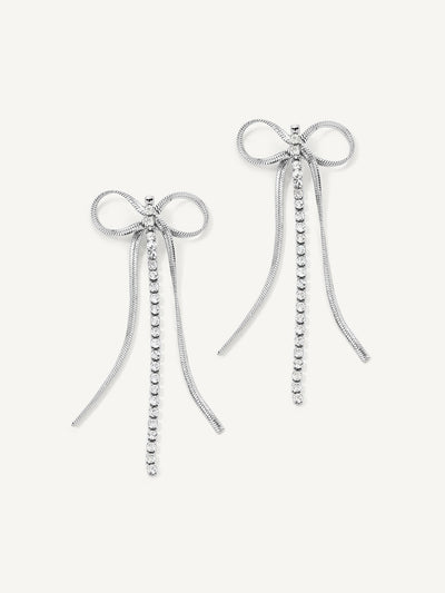 Elasisters Selene Bow Earrings