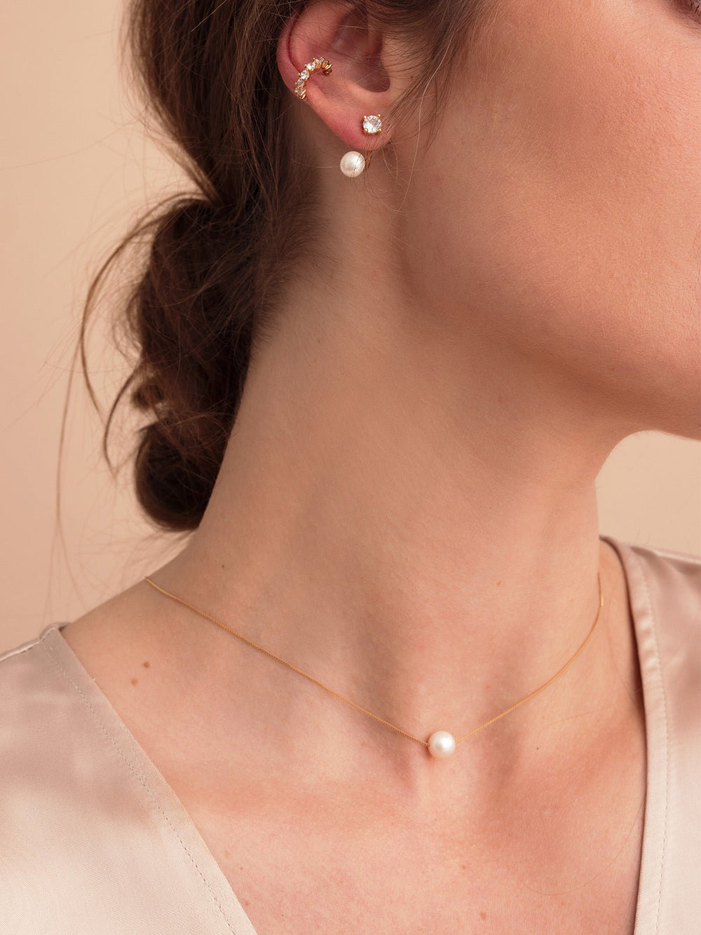 Elasisters Drew Freshwater Pearl Pendant