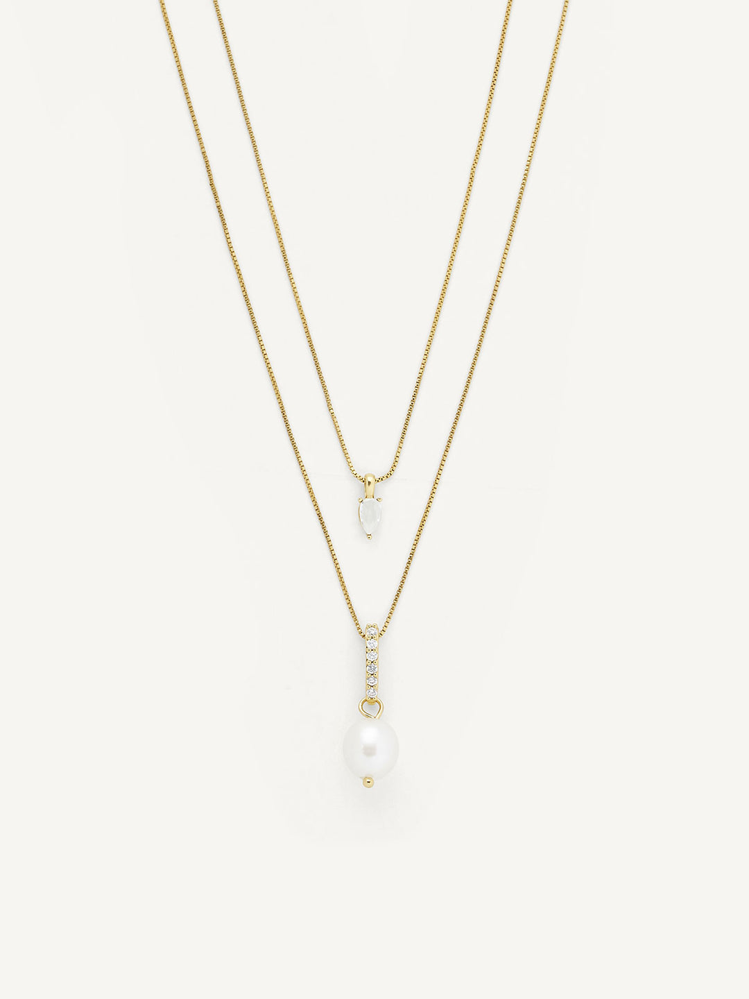 Elasisters Alaia Layered Pendant Necklace