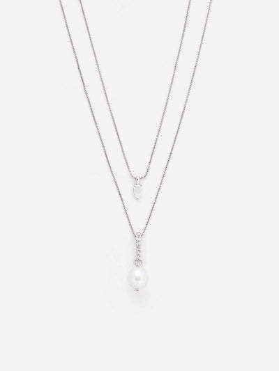Elasisters Alaia Layered Pendant Necklace