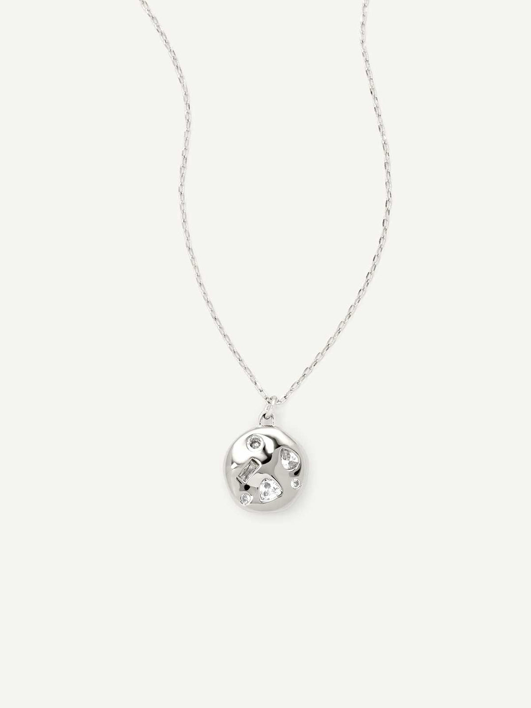 Elasisters Arden Pendant Necklace - Silver