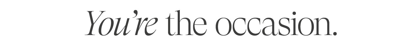 Elasisters | You're the occasion.