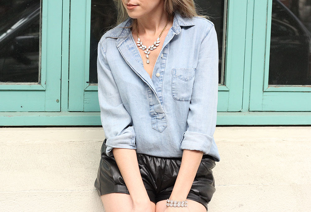 5 Ways to Wear the Elasisters Wilfred Statement Necklace