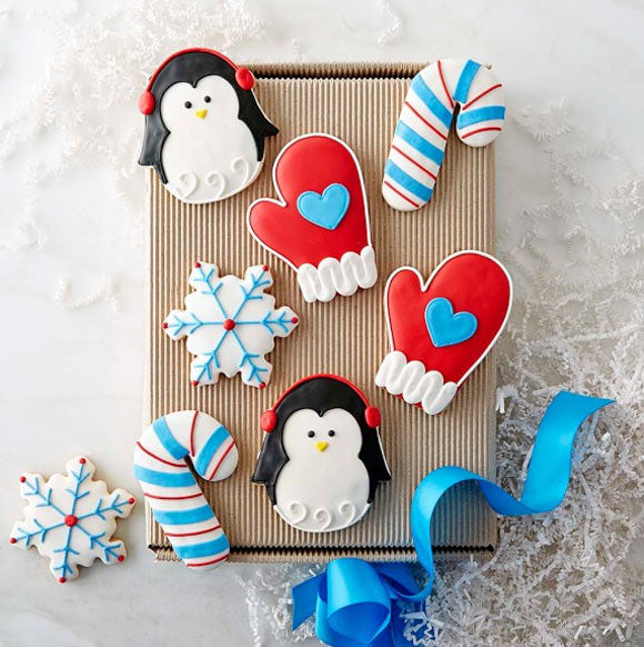 William Sonoma Winter Cookie Box
