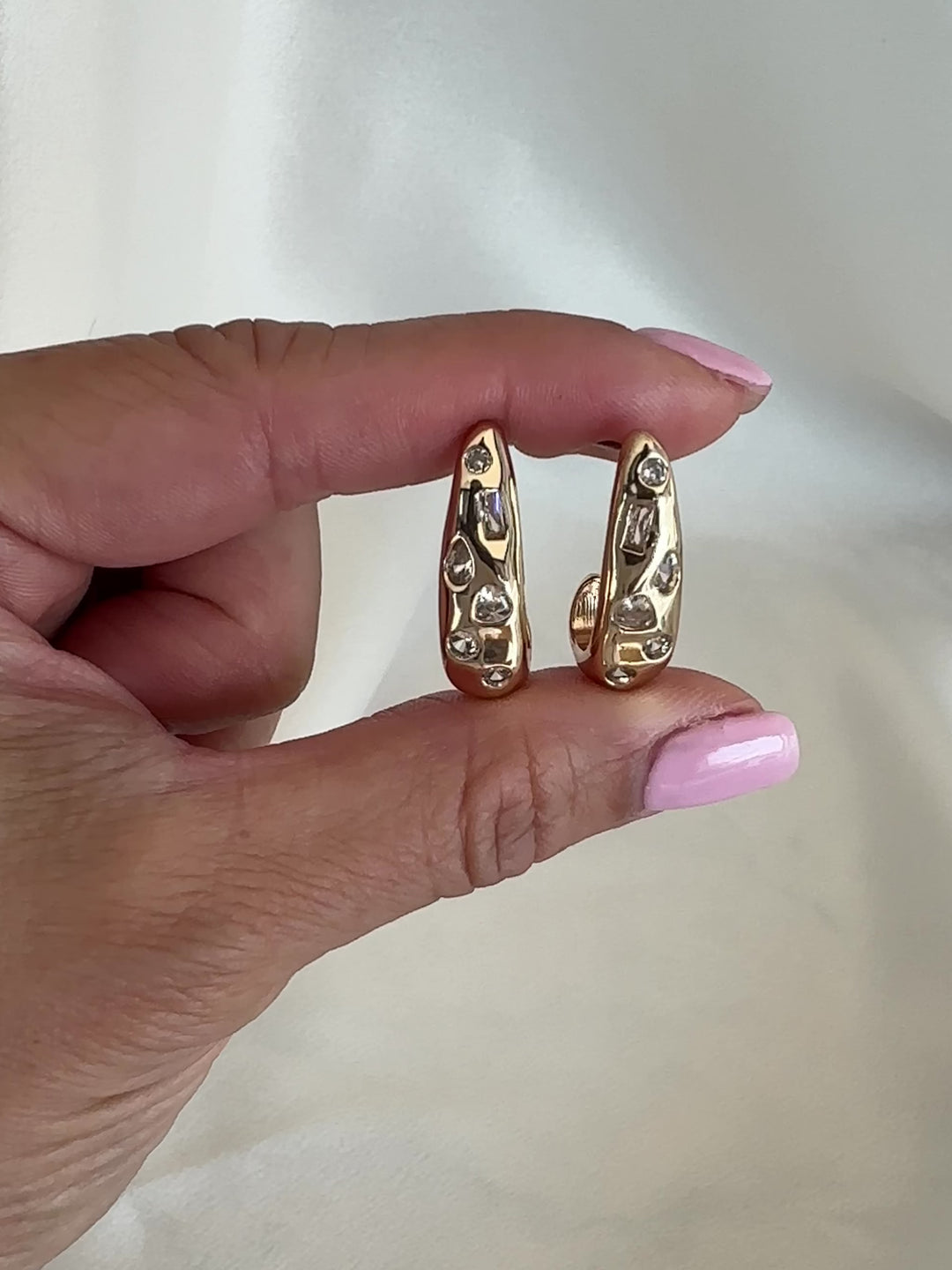 Elasisters Ren Hoops - Gold