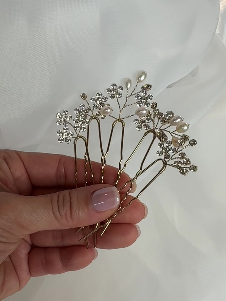 Elasisters Adriana Hair Pins (Set of 5)